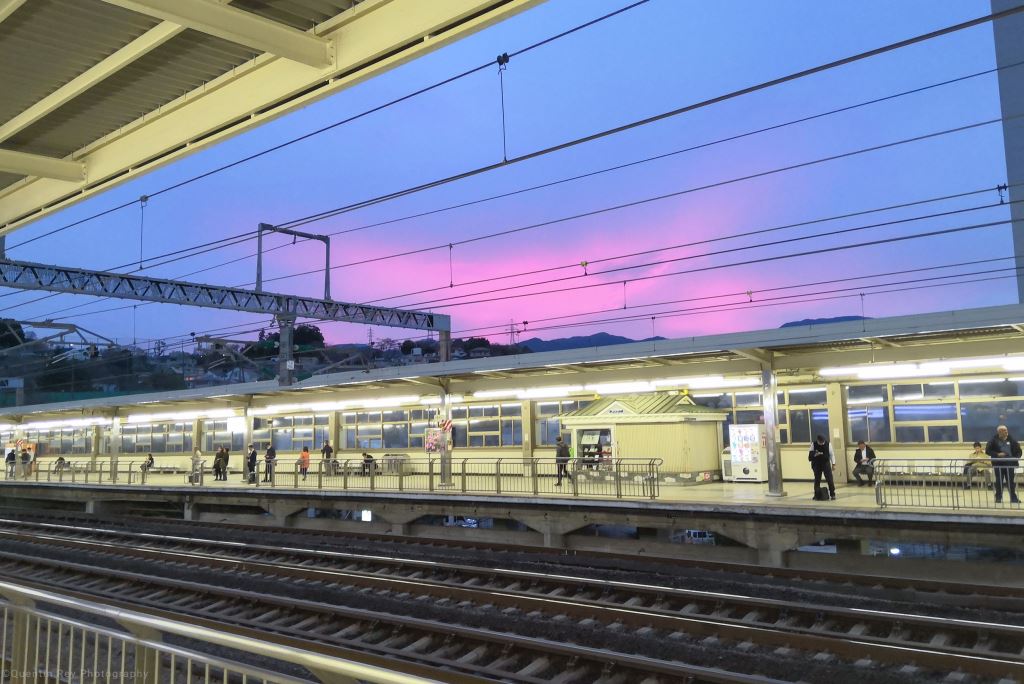 Shinkansen en direction de Kyoto